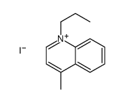 4-methyl-1-propylquinolinium iodide结构式