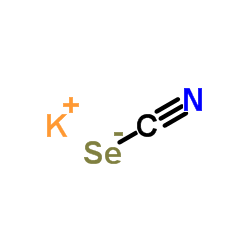 Potassium selenocyanate Structure