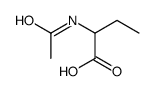 N-ACETYL-DL-2-AMINO-N-BUTYRIC ACID结构式