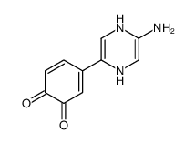 1,2-Benzenediol, 4-(5-aminopyrazinyl)- (9CI)结构式