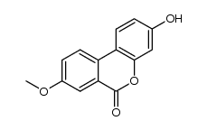 Urolithin A 8-Methyl Ether structure