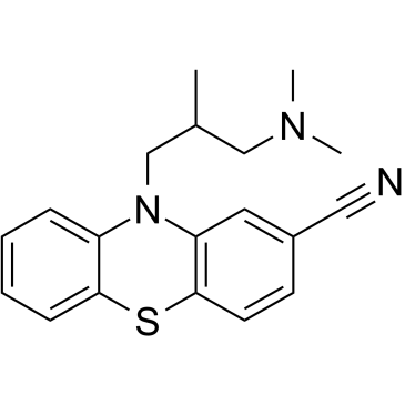 氰美马嗪结构式