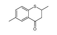 2,6-dimethyl-1-thiochroman-4-one Structure