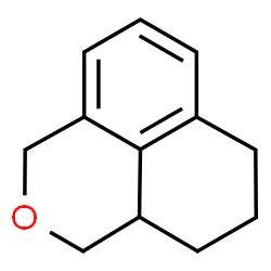 3a,4,5,6-Tetrahydro-1H,3H-naphtho[1,8-cd]pyran结构式