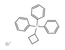 Phosphonium,cyclobutyltriphenyl-, bromide (1:1) structure