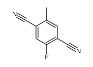 1,4-Benzenedicarbonitrile,2-fluoro-5-methyl-(9CI)结构式
