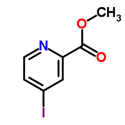 Methyl 4-iodo-2-pyridinecarboxylate structure