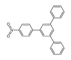 4'-nitro-5'-phenyl-1,1':3',1''-terphenyl结构式