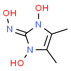 2H-Imidazol-2-one, 1,3-dihydro-1,3-dihydroxy-4,5-dimethyl-, oxime (9CI)结构式