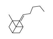 6,6-dimethyl-4-pentylidenebicyclo[3.1.1]heptane结构式