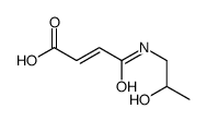 4-(2-hydroxypropylamino)-4-oxobut-2-enoic acid结构式