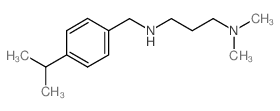 N'-(4-Isopropyl-benzyl)-N,N-dimethyl-propane-1,3-diamine结构式