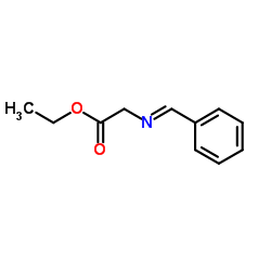 2-(亚苄基氨基)乙酸乙酯结构式