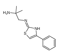 2-甲基-N1-(4-苯基-2-噻唑)-1,2-丙二胺结构式