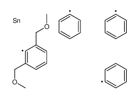 [2,6-bis(methoxymethyl)phenyl]-triphenylstannane Structure