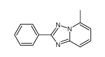 5-methyl-2-phenyl-[1,2,4]triazolo[1,5-a]pyridine结构式