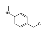 4-(chloromethyl)-N-methylaniline Structure