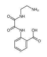 2-[[2-(2-aminoethylamino)-2-oxoacetyl]amino]benzoic acid结构式