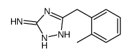 5-(2-Methylbenzyl)-4H-1,2,4-triazol-3-amine structure