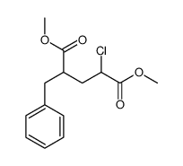 dimethyl 2-benzyl-4-chloropentanedioate Structure