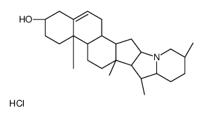 Solanid-5-en-3-ol, hydrochloride, (3beta)- Structure