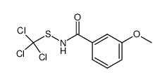 N-m-Methoxyphenyltrichlormethansulfenamid Structure