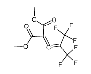 1,1-Bis-(trifluormethyl)-3,3-bis-(carbomethoxy)-allen Structure