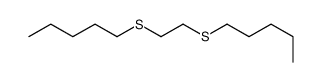 1-(2-pentylsulfanylethylsulfanyl)pentane Structure