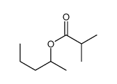 Isobutyric acid 1-methylbutyl ester结构式