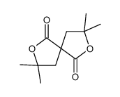 3,3,8,8-tetramethyl-2,7-dioxaspiro[4.4]nonane-1,6-dione Structure