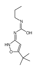 1-(5-tert-butyl-1,2-oxazol-3-yl)-3-propylurea结构式