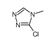 3-chloro-4-methyl-1,2,4-triazole结构式