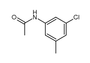 N-(3-chloro-5-methylphenyl)acetamide Structure