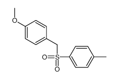 1-[(4-methoxyphenyl)methylsulfonyl]-4-methylbenzene Structure