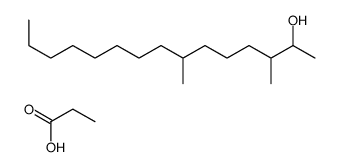 Propionic acid 1,2,6-trimethyltetradecyl ester Structure