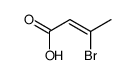 3-Bromocrotonic acid structure