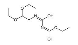 ethyl N-(2,2-diethoxyethylcarbamoyl)carbamate Structure