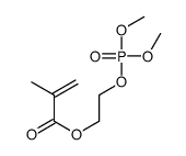 2-dimethoxyphosphoryloxyethyl 2-methylprop-2-enoate Structure