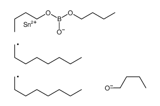 [butoxy(dioctyl)stannyl] dibutyl borate结构式