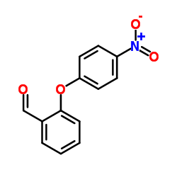 2-(4-Nitrophenoxy)benzaldehyde结构式