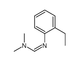 N'-(2-ethylphenyl)-N,N-dimethylmethanimidamide结构式