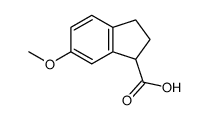 6-甲氧基-2,3-二氢-1h-茚-1-羧酸结构式