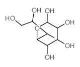 6-(1,2,3-trihydroxypropyl)oxane-2,3,4,5-tetrol结构式