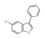 5-BROMO-3-PHENYLBENZOFURAN structure