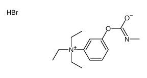 triethyl-[3-(methylcarbamoyloxy)phenyl]azanium,bromide Structure