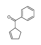 2-cyclopentenyl ketone结构式