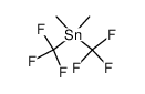 dimethylbis(trifluoromethyl)tin结构式