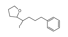 (2R)-2-[(1R)-1-iodo-4-phenylbutyl]oxolane结构式