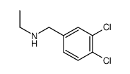 (3,4-Dichloro-benzyl)-ethyl-amine Structure