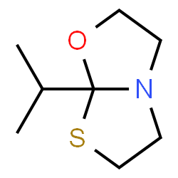 7aH-Thiazolo[2,3-b]oxazole,tetrahydro-7a-(1-methylethyl)-(9CI) structure